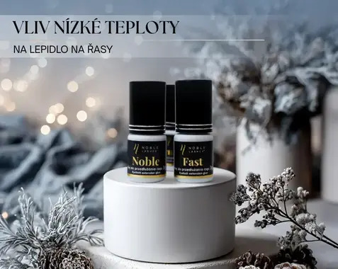 Jak nízká teplota ovlivňuje lepidlo na prodlužování řas?