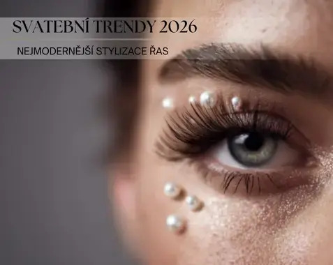 Svatební trendy 2026 – vytvářej nejmodernější stylizace řas