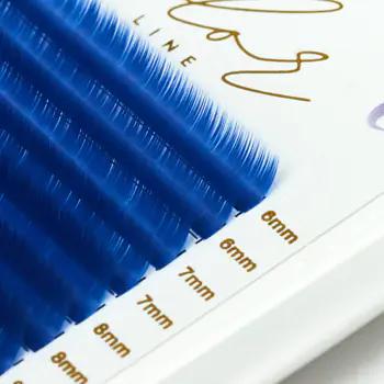 Řasy Color Line BLUE