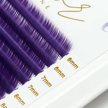 Řasy Color Line VIOLET