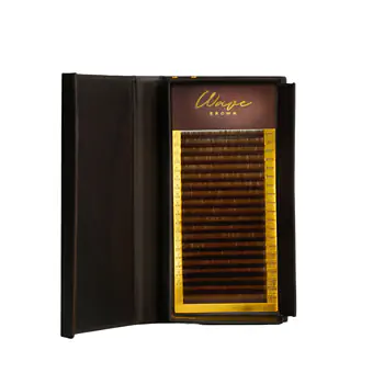 Hnědé řasy Wave Brown – LIGHT BROWN