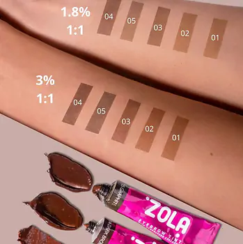 Barva na obočí ZOLA