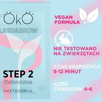 Sada přípravků na laminaci řas a obočí OKO
