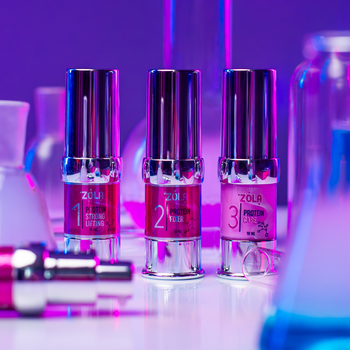 ZOLA LAMINATION PROTEIN Pink – sada pro laminaci obočí a řas