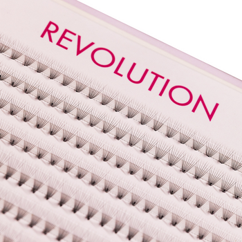 Hotové vějířky pro prodlužování řas REVOLUTION | Úzké | 600 ks