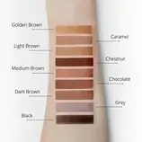 Pudrová henna na obočí Noble Brow – Black 2