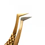 Pinzeta na řasy Noble Gold PRO 1 2