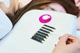Křišťálový stojánek na lepidlo na řasy 2