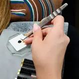 Pinzeta na řasy Noble Volume PRO 2 - L, 70° 4