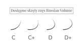 Vějířky řas Russian Volume 2D 4