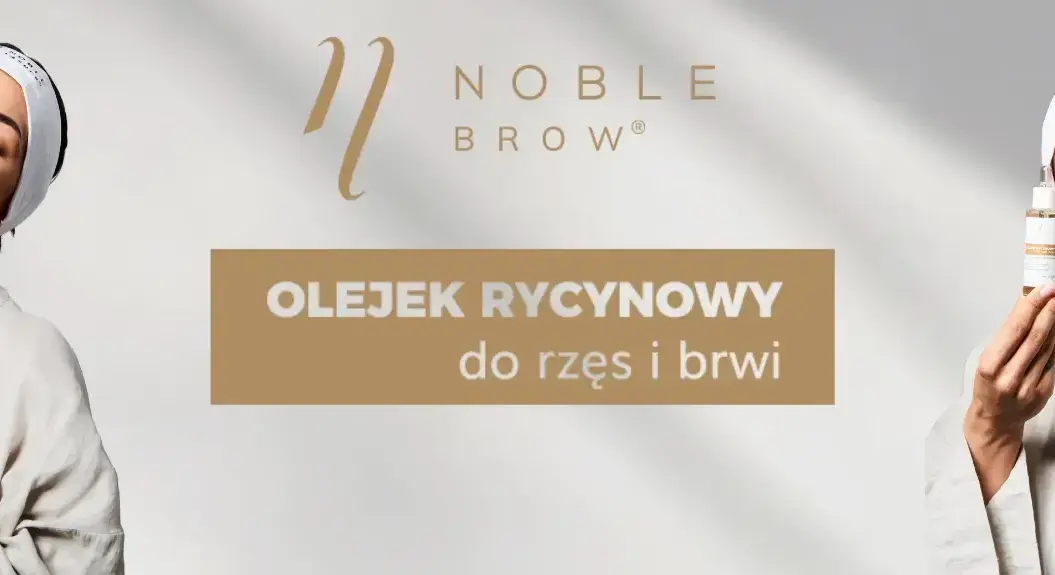 Noble Brow Ricinový olej – přírodní elixír pro obočí a řasy