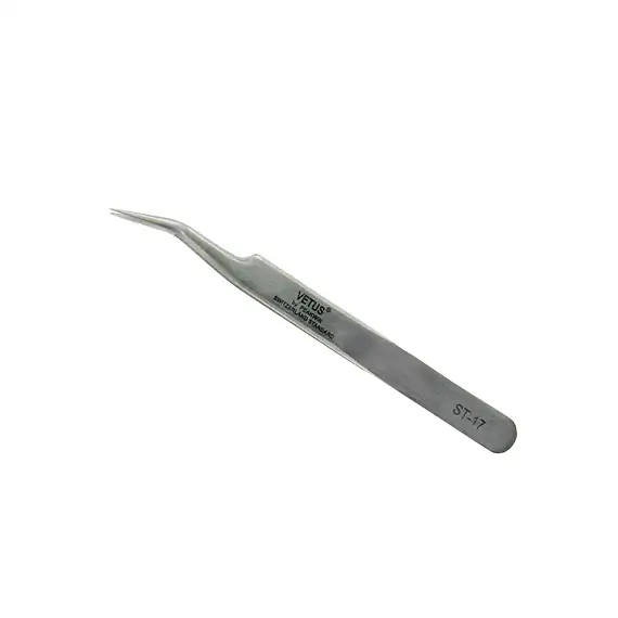 Pinzeta VETUS mírně zahnutá ST-17