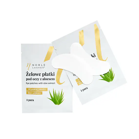 Polštářky pod oči s výtažkem z aloe