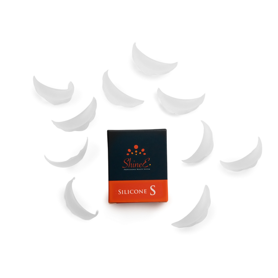 Silikonové polštářky (válečky) na lifting řas (5 párů)