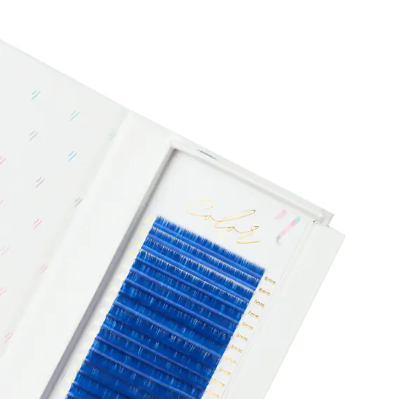 Řasy Color Line BLUE