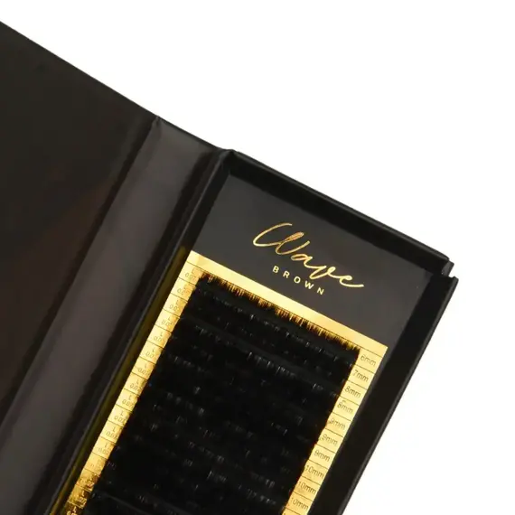 Hnědé řasy Wave Brown – DEEP BROWN