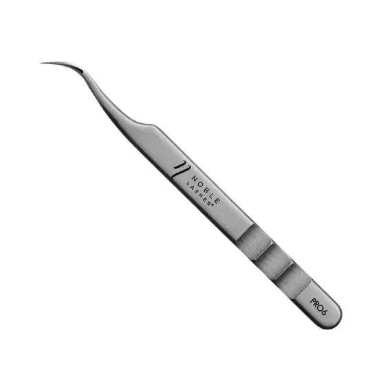 Pinzeta na řasy Noble Volume PRO 6 – Zahnutá