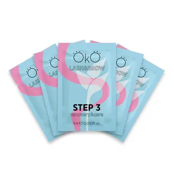 Přípravek na laminaci řas a obočí STEP 3 CARE&RECOVERY, balení 5 sáčků