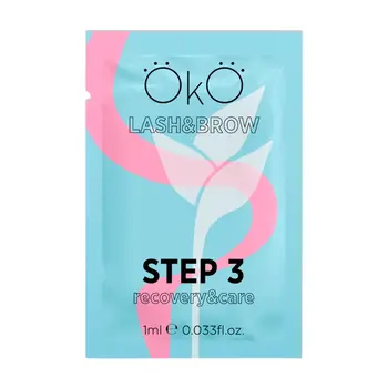 Preparát na laminaci řas a obočí STEP 3 CARE&amp;RECOVERY, 1 sáček