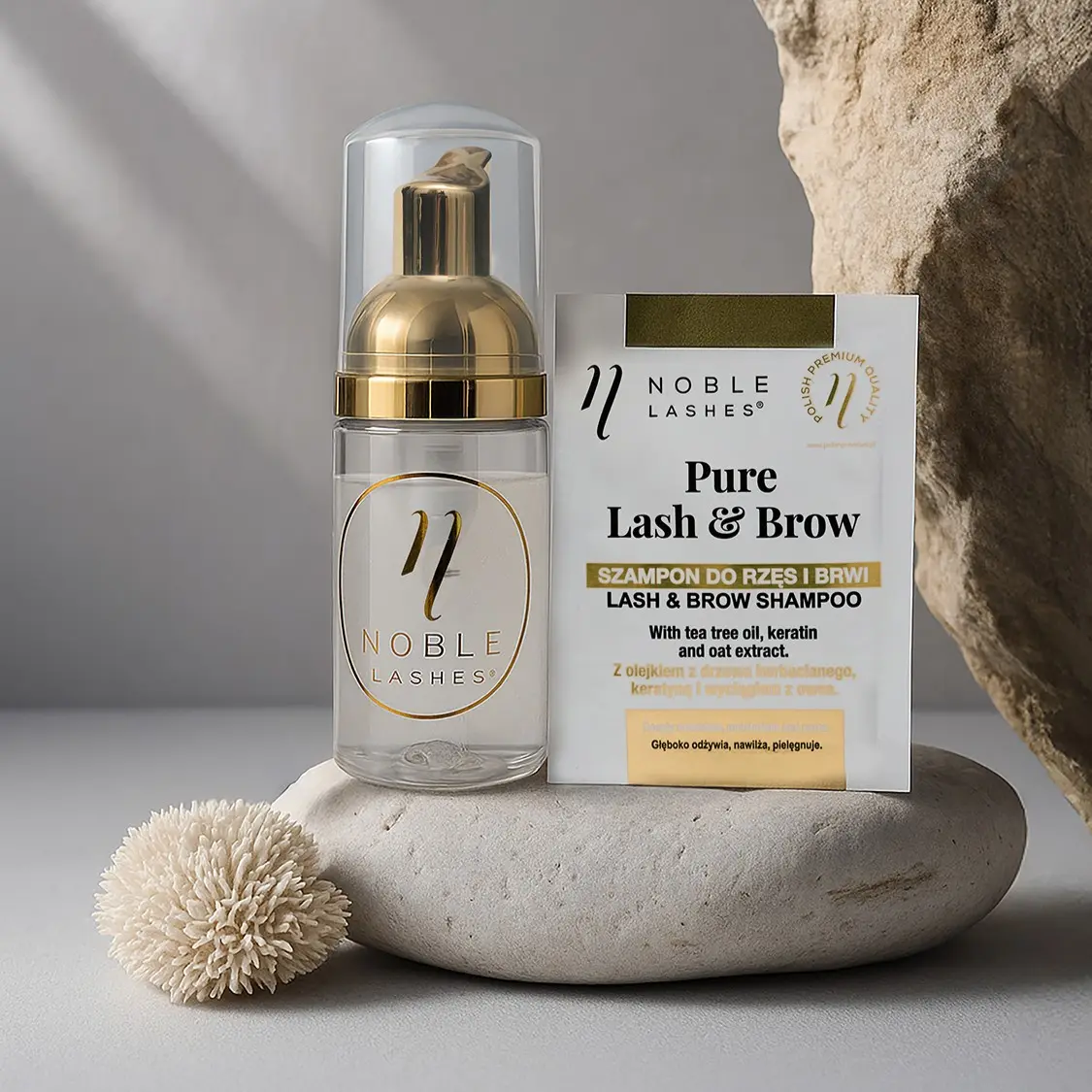 Šampon na obočí a řasy