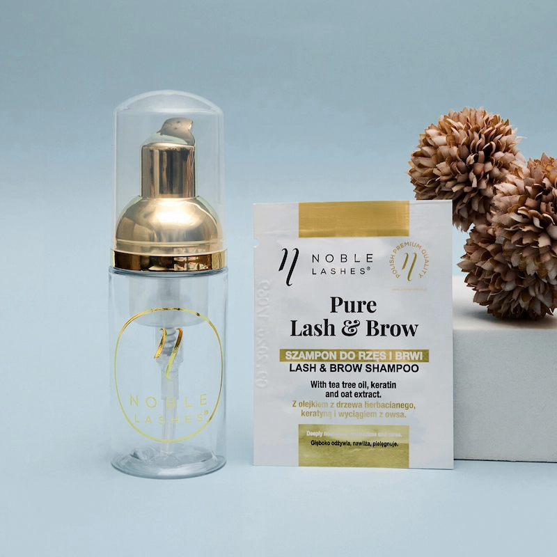 Zestaw do mycia rzęs Noble Lashes 