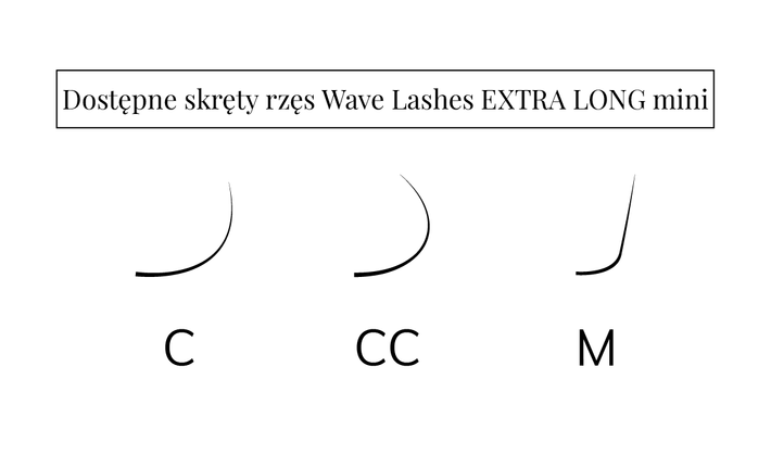 Řasy Wave Lashes EXTRA LONG mini