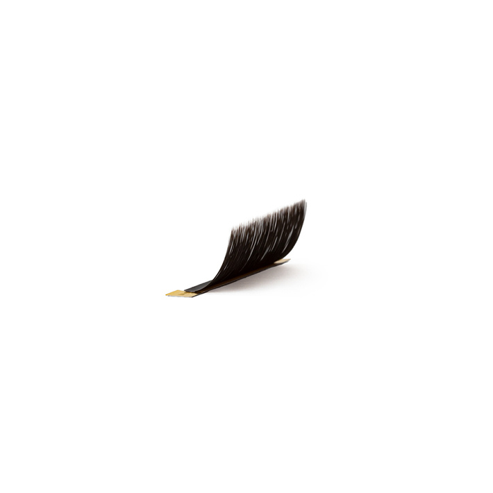 Řasy Wave Brown EXTRA LONG mini - DEEP BROWN