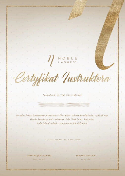 Instruktorský certifikát (licenční poplatek za instruktorské školení)