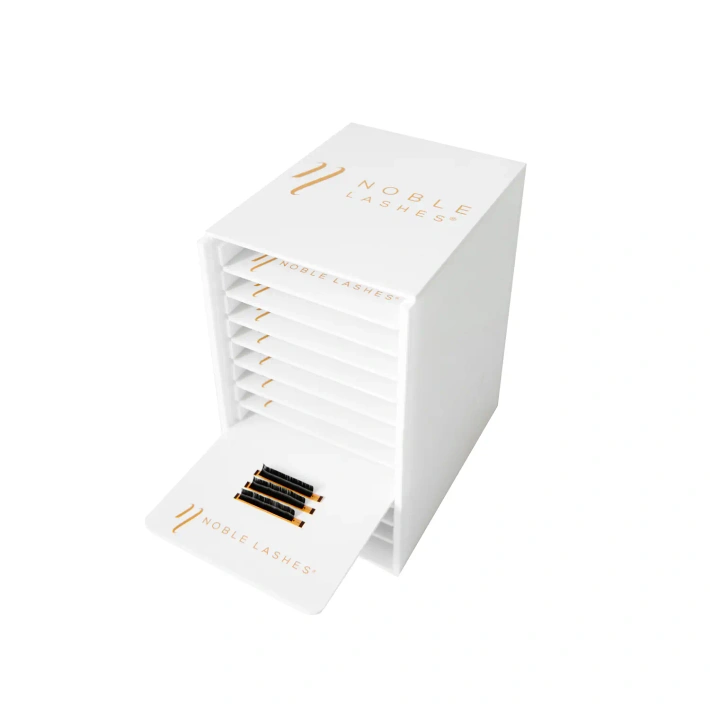 Shelf Lash Box - organizér na řasové pásky, VELKÉ BALENÍ 6 KS