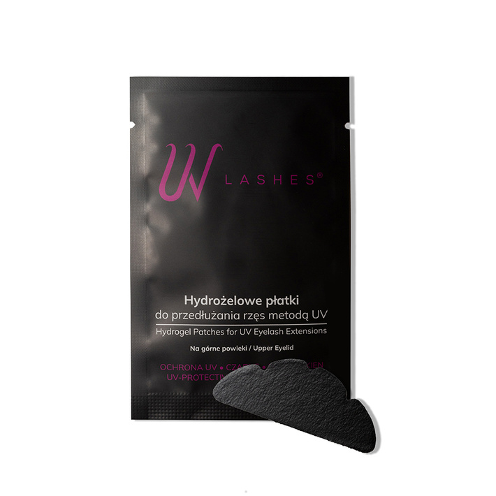 Hydrogelové polštářky pro UV prodlužování řas – na horní víčka