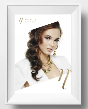 Plakát Noble Lashes Elegant